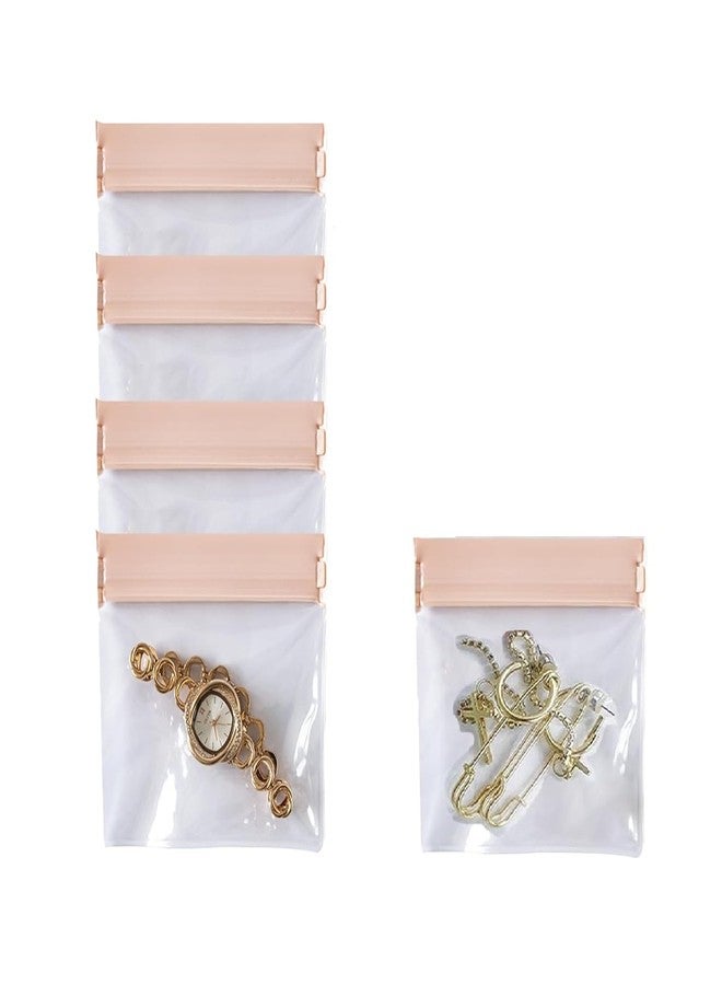 VENEXA 5 PCS Jewelry Bags -EVA Anti-Tarnish Jewelry Storage Bags, Travel Jewelry Bag Reusable & Anti-Oxidation Thickened Storage for Necklaces, Earrings, Rings and More - Image 1